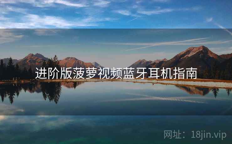 进阶版菠萝视频蓝牙耳机指南