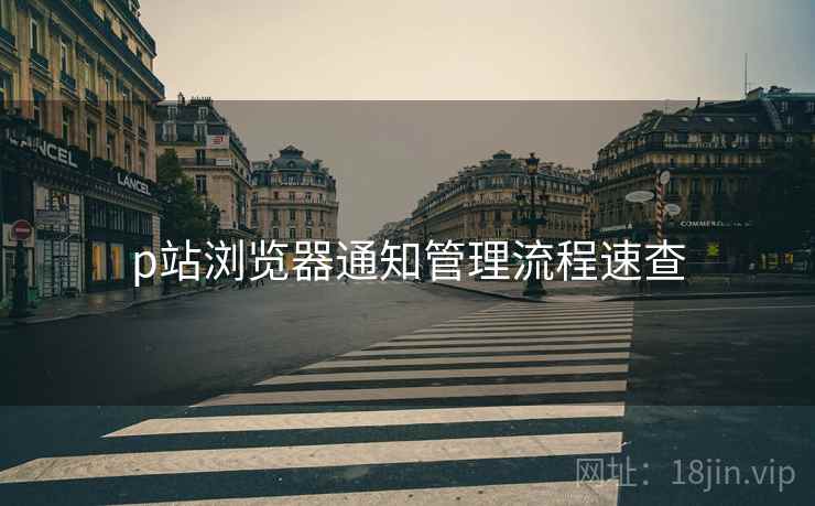 p站浏览器通知管理流程速查
