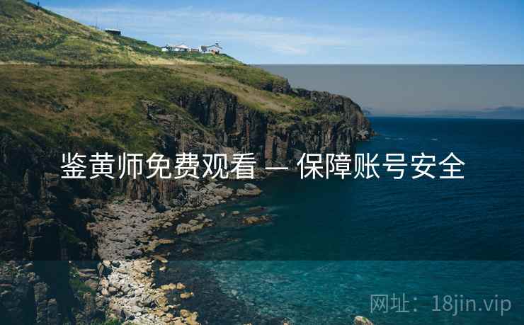 鉴黄师免费观看 — 保障账号安全