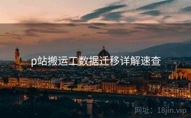 p站搬运工数据迁移详解速查